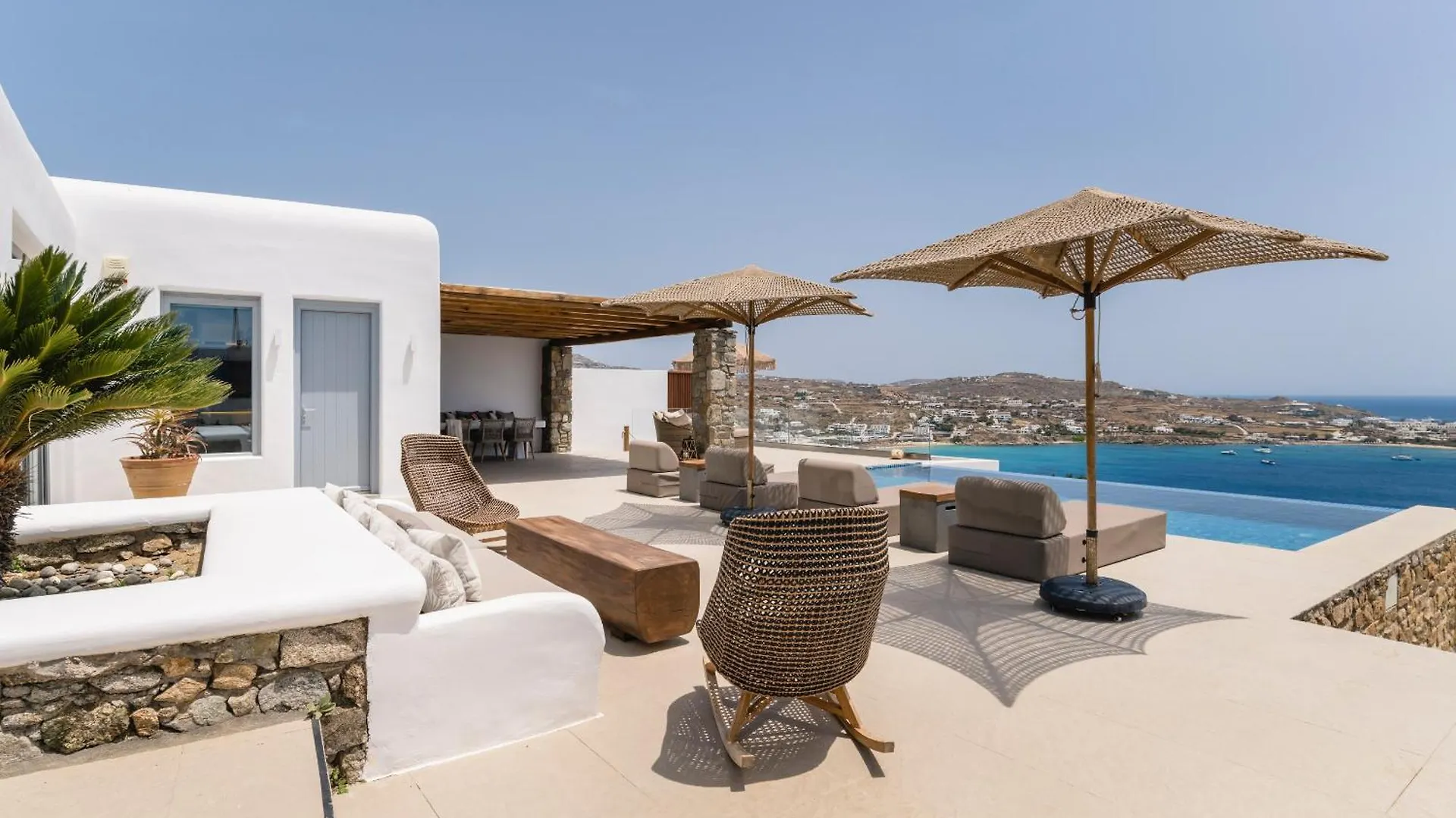 Villa Paoli - Private Pool, Sea View & Jacuzzi Mykonos Town