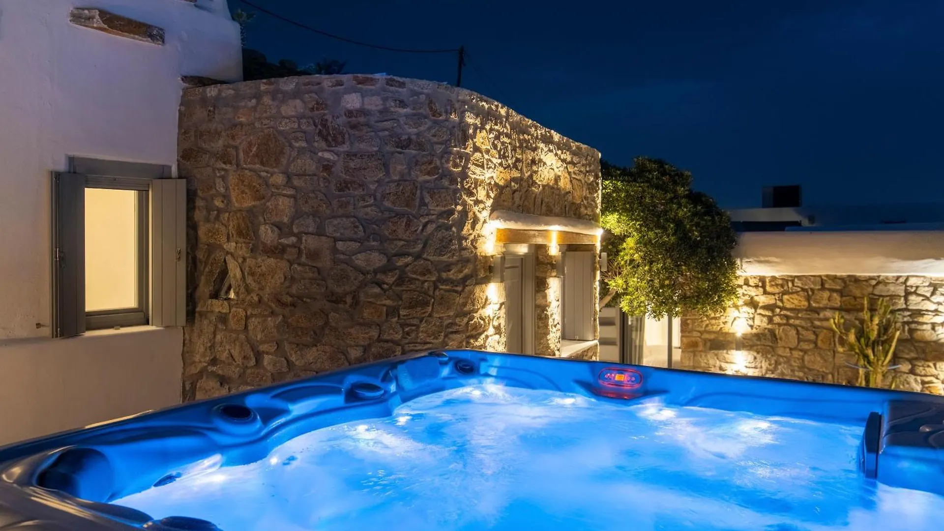 Villa Paoli - Private Pool, Sea View & Jacuzzi Mykonos Town