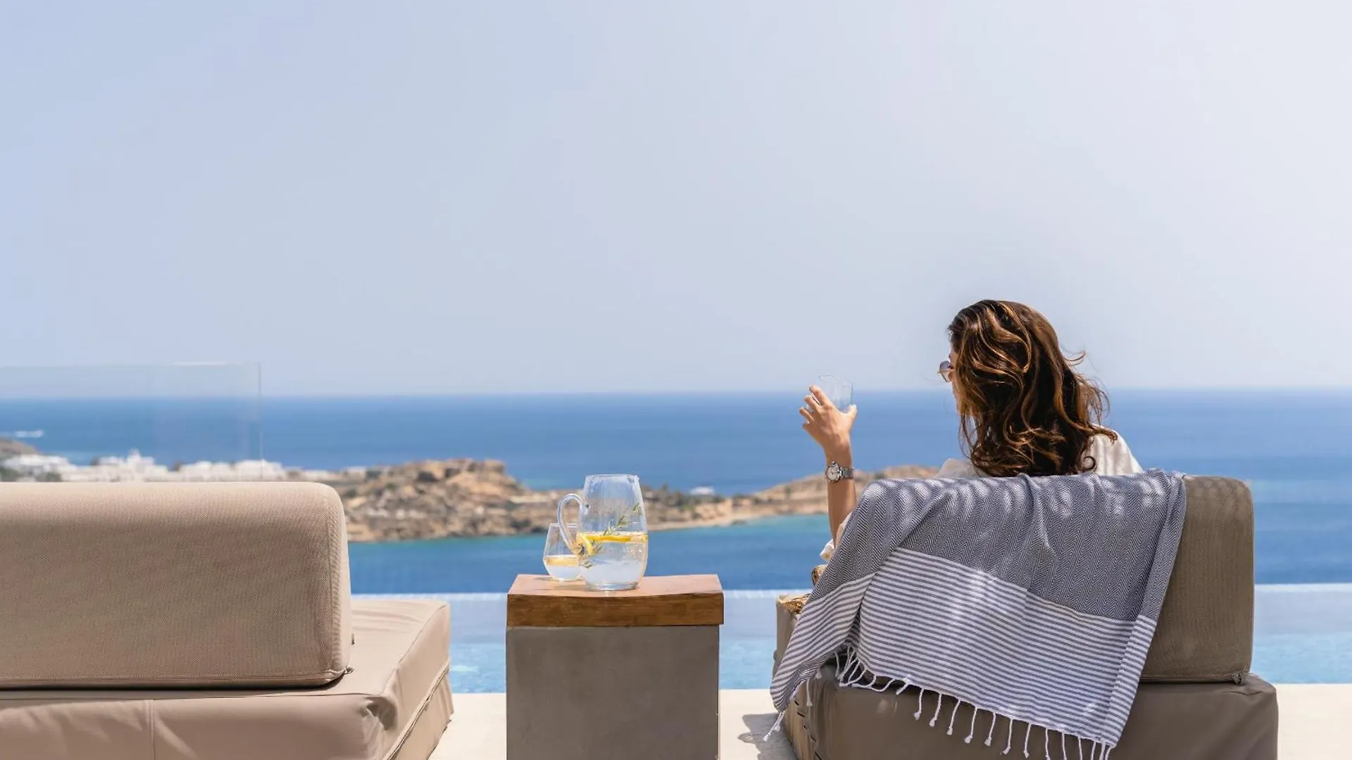 Villa Paoli - Private Pool, Sea View & Jacuzzi Mykonos Town