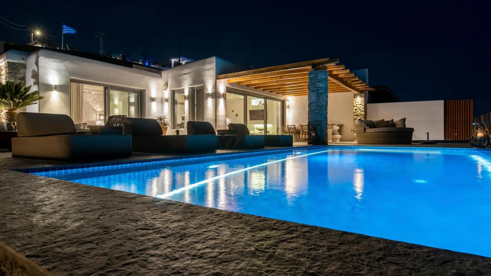 Villa Paoli - Private Pool, Sea View & Jacuzzi Mykonos Town 希腊
