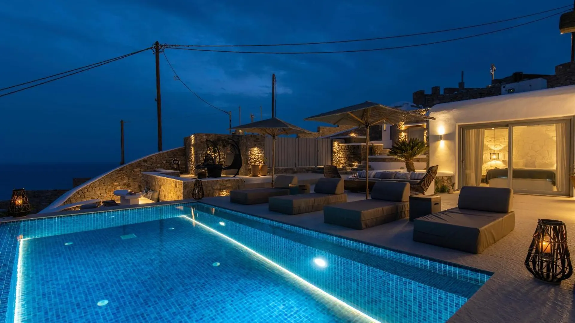 Villa Paoli - Private Pool, Sea View & Jacuzzi Mykonos Town 0*,  希腊