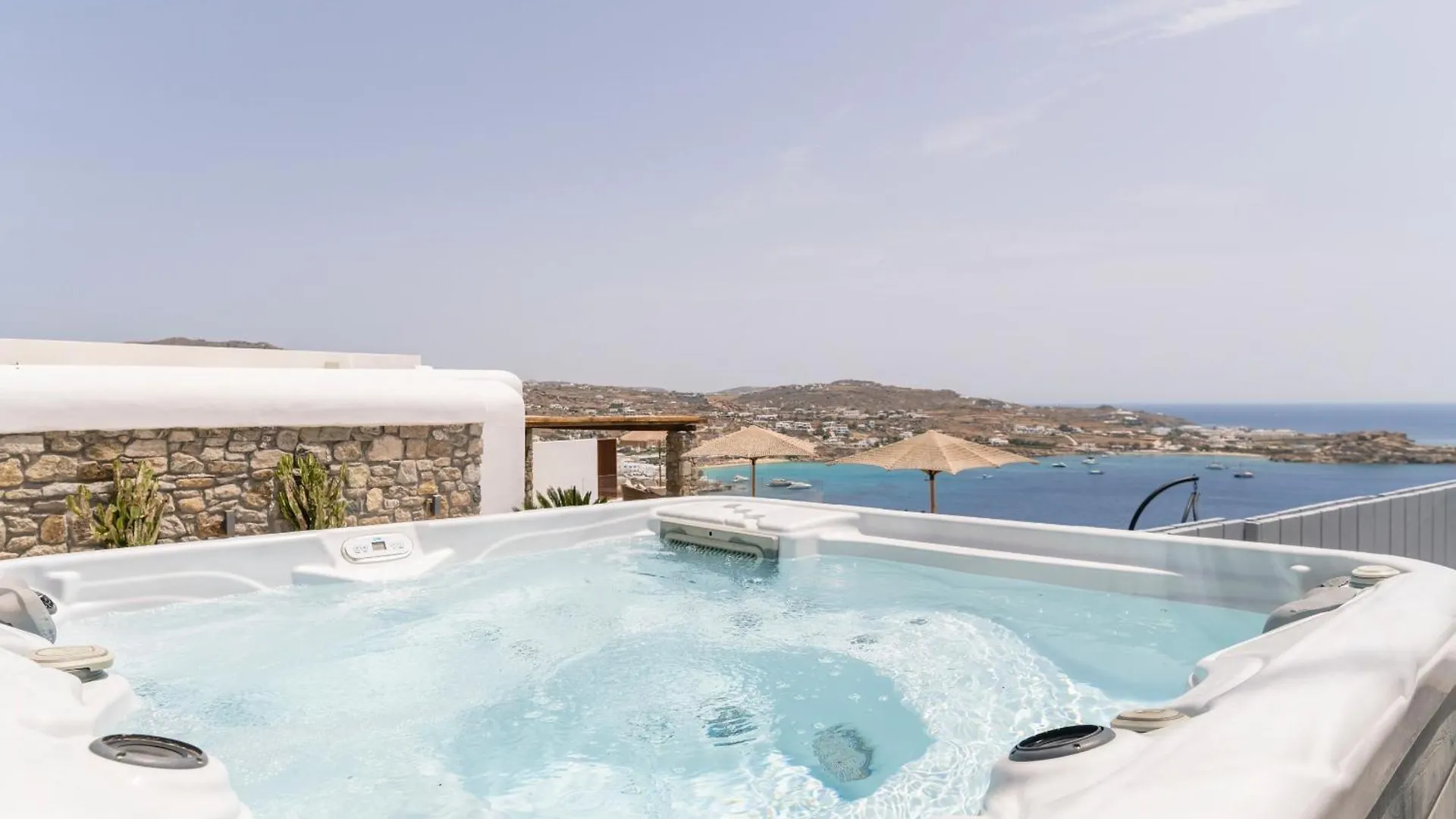 Villa Paoli - Private Pool, Sea View & Jacuzzi Mykonos Town