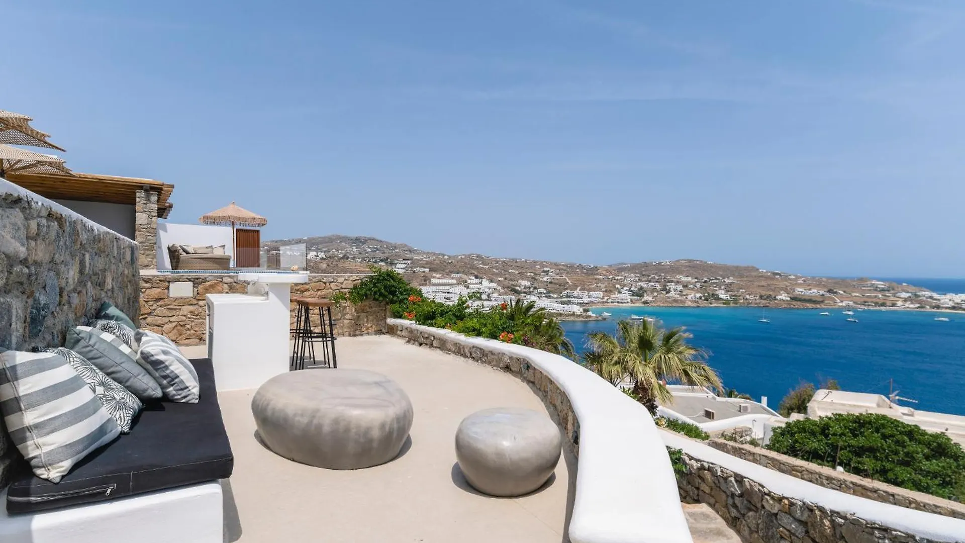Villa Paoli - Private Pool, Sea View & Jacuzzi Mykonos Town 希腊
