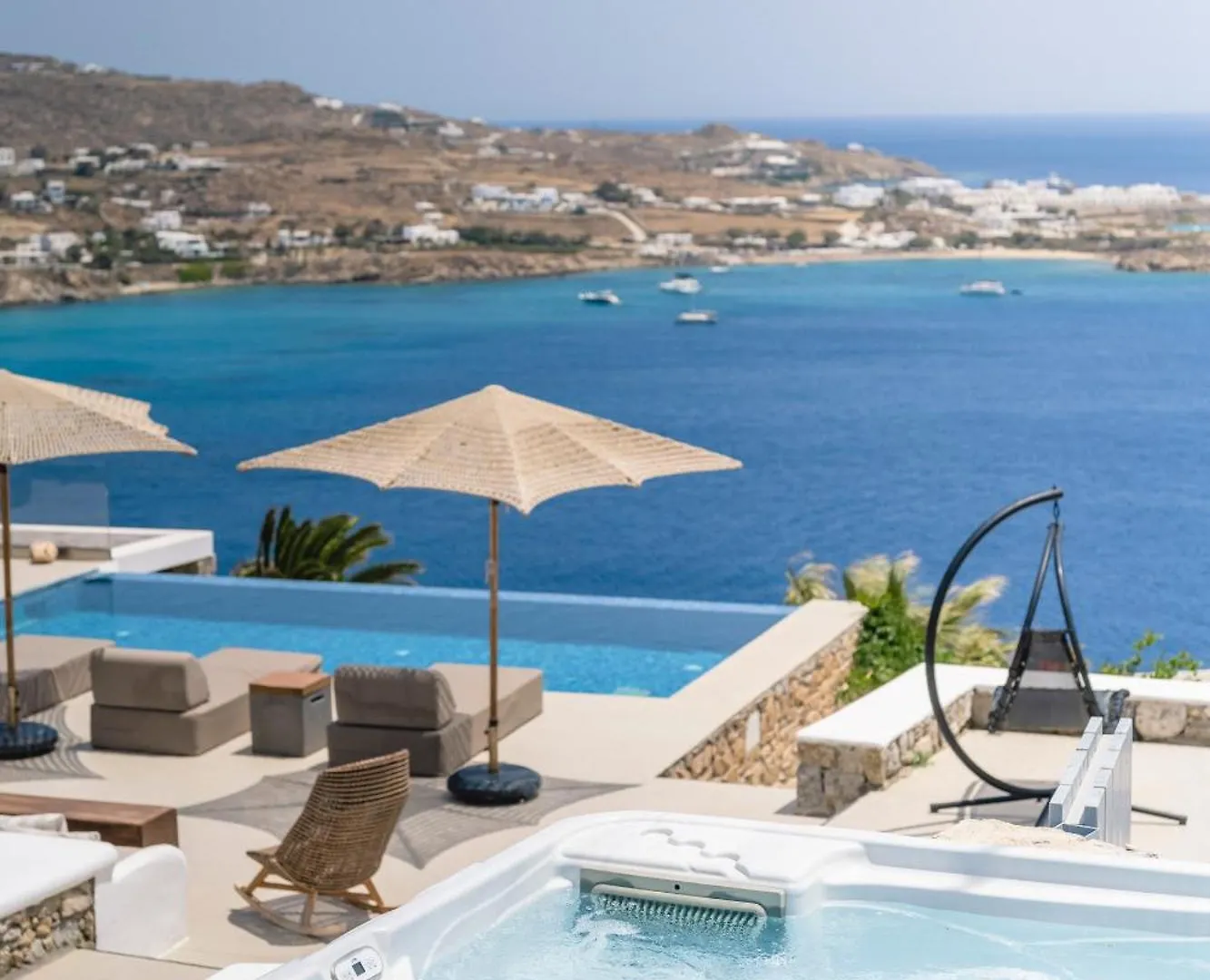 Villa Paoli - Private Pool, Sea View & Jacuzzi Mykonos Town